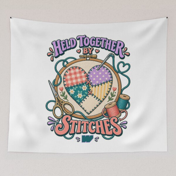 Item preview, Held Together by Stitches designed and sold by eWproject.
