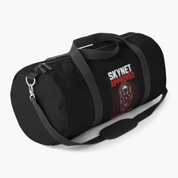 Item preview, Skynet Approved Judgment Day Is Coming - Terminator AI Skull Cyberpunk designed and sold by FakePeopleSuck.