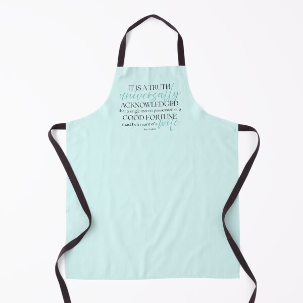 Item preview, Jane Austen Quote – Pride & Prejudice – "A Truth Universally Acknowledged" designed and sold by cheekymare.