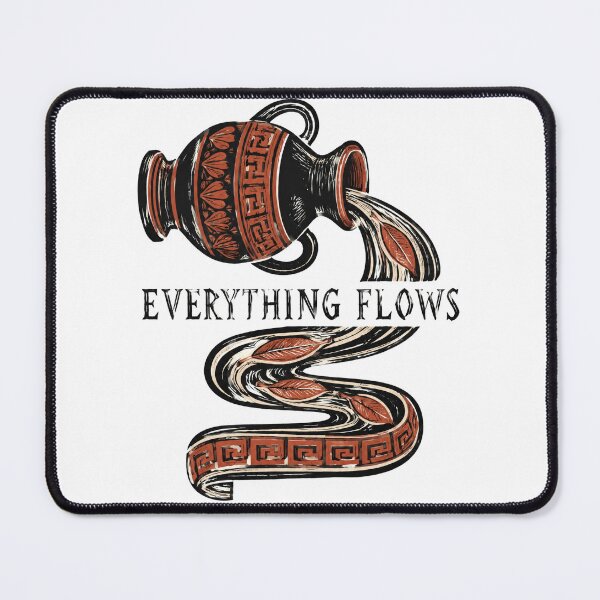 Item preview, Everything Flows Heraclitus Greek Amphora designed and sold by Lolik Designs.