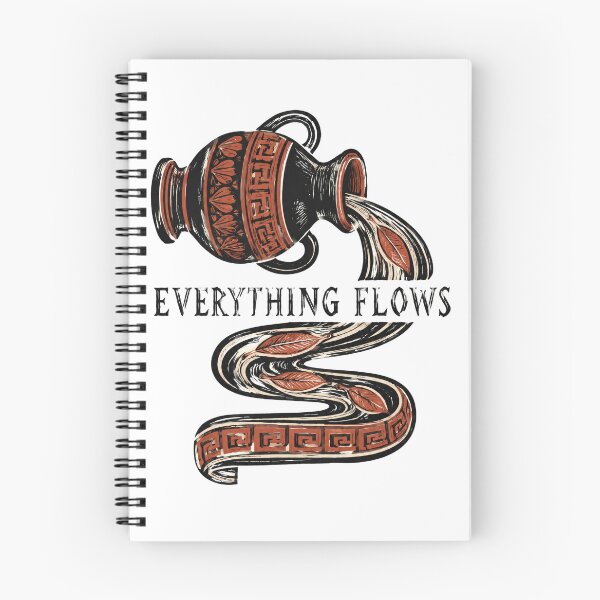 Item preview, Everything Flows Heraclitus Greek Amphora designed and sold by Lolik Designs.