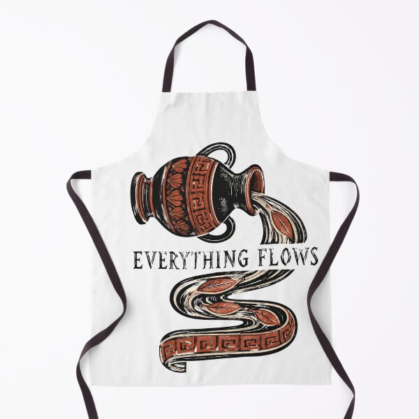 Item preview, Everything Flows Heraclitus Greek Amphora designed and sold by Lolik Designs.