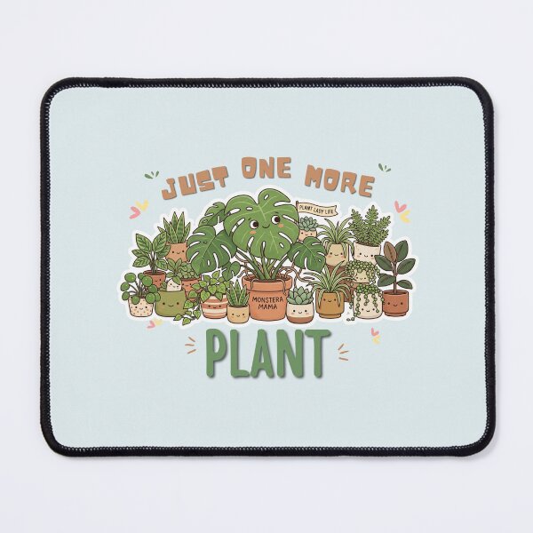 Item preview, Just One More Plant Funny Houseplant Lover Sticker designed and sold by KaBaRen.