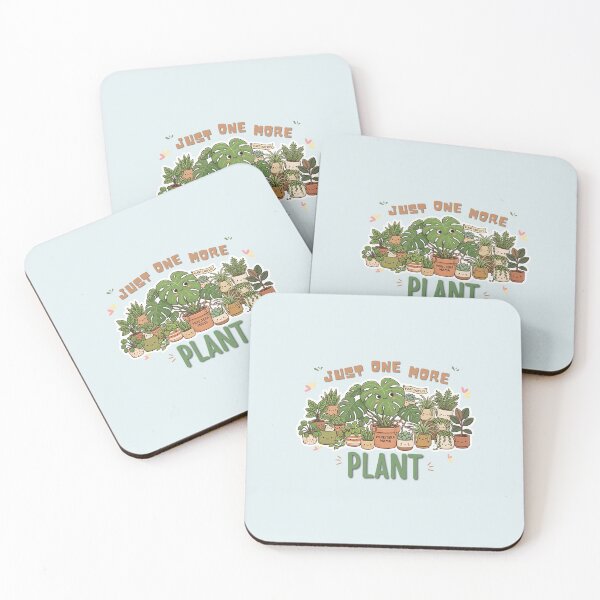 Item preview, Just One More Plant Funny Houseplant Lover Sticker designed and sold by KaBaRen.