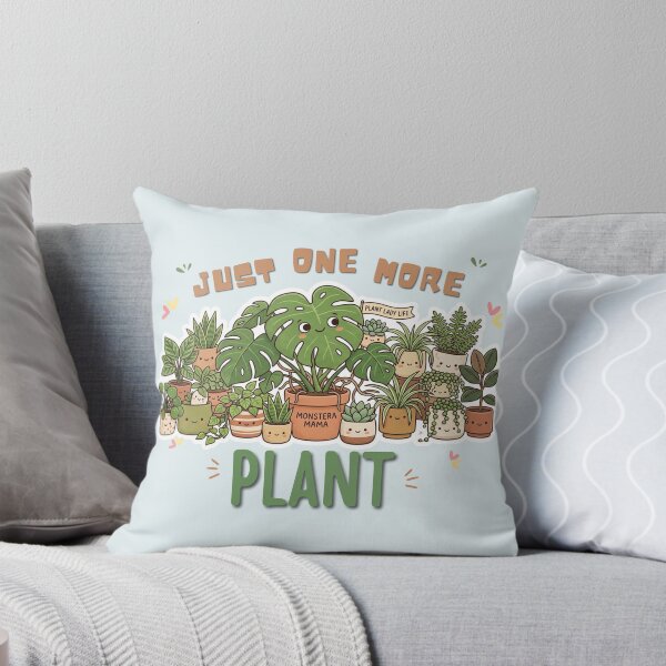 Item preview, Just One More Plant Funny Houseplant Lover Sticker designed and sold by KaBaRen.