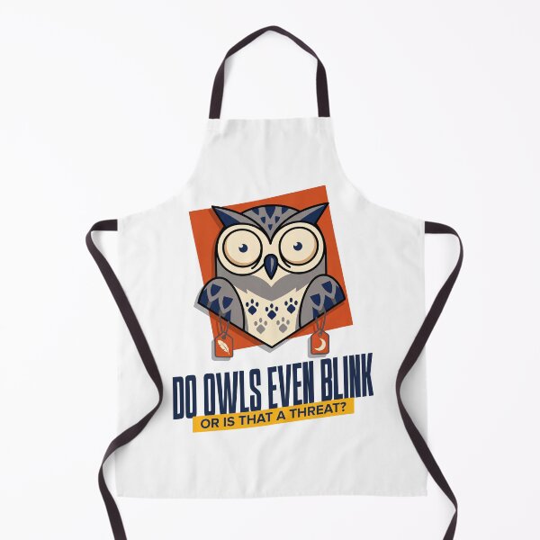Item preview, Do Owls Even Blink Funny Design designed and sold by NullSpacePrints.