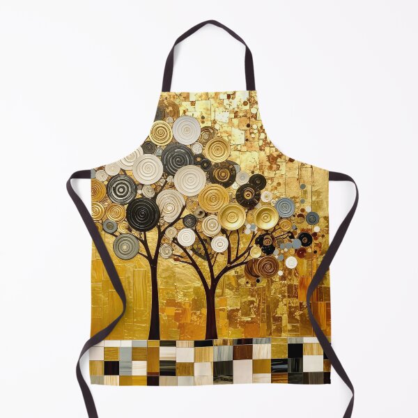 Item preview, Ornate Gold Leaf and Mosaic Circle Tree designed and sold by Vicky Brago-Mitchell®.