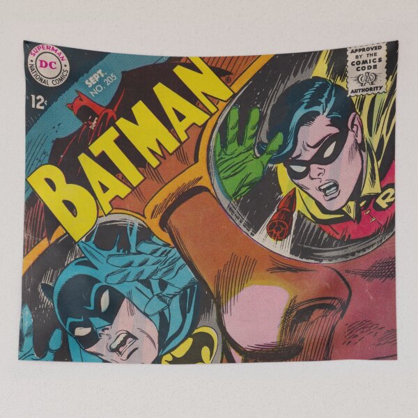 Item preview, DC Comics Batman Vintage Comic Original Custom Poster Art Tee designed and sold by Cool Robot Bro..