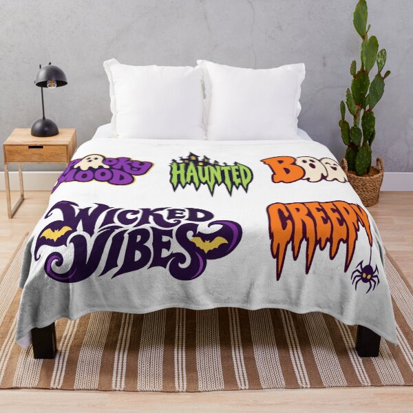 Item preview, Spooky Halloween Words designed and sold by AliveStyle.