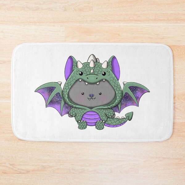 Item preview, Dragon Costume Bat — Halloween Sticker designed and sold by LaPolilladPapel.