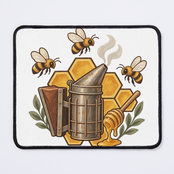 Item preview, Bee Smoker, Honey Dipper and Three Busy Bees designed and sold by eignvalue.