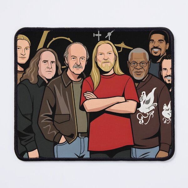 Item preview, The allman brothers band vector art designed and sold by Rusdiii.
