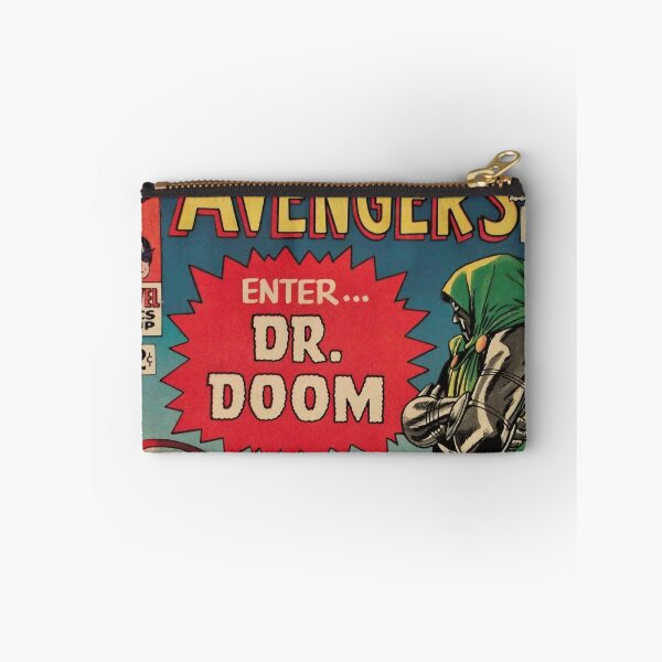 Item preview, The Avengers Comics Dr Doom Marvel Comic Book Original Custom Vintage Movie Poster Art designed and sold by Cool Robot Bro..