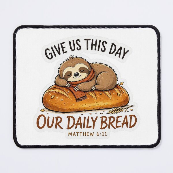 Item preview, Matthew 6:11 Give Us This Day Our Daily Bread designed and sold by plushism.