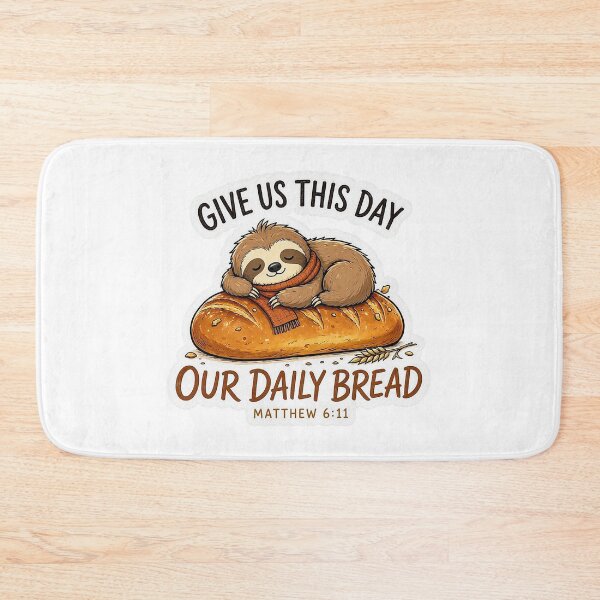Item preview, Matthew 6:11 Give Us This Day Our Daily Bread designed and sold by plushism.