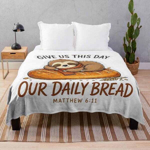 Item preview, Matthew 6:11 Give Us This Day Our Daily Bread designed and sold by plushism.
