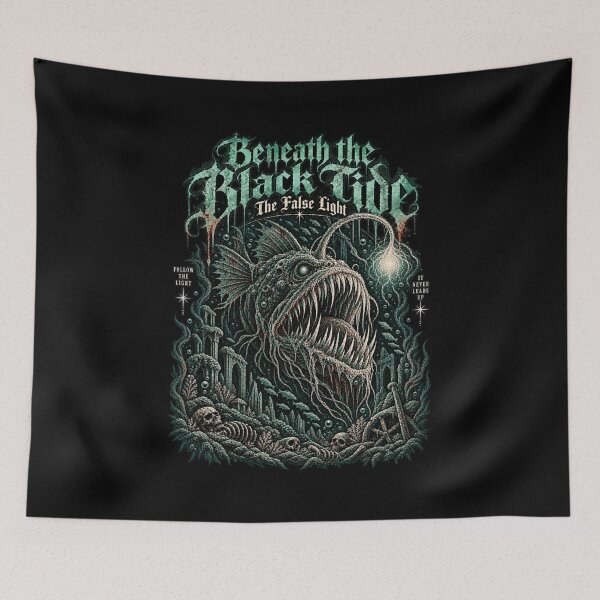 Item preview, The False Light Abyssal Anglerfish designed and sold by Ashen Threads Studio.