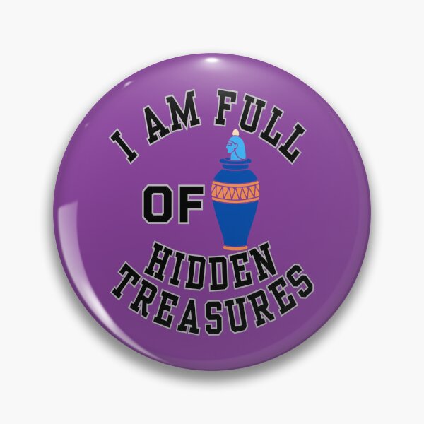 Item preview, I Am Full of Hidden Treasures — Ancient Egyptian Faience Pottery Affirmation | Woman Inner Strength Resilience Design designed and sold by Soft Strength Studio.