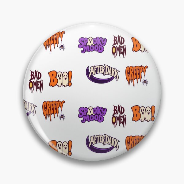 Item preview, Spooky Halloween Phrases designed and sold by AliveStyle.