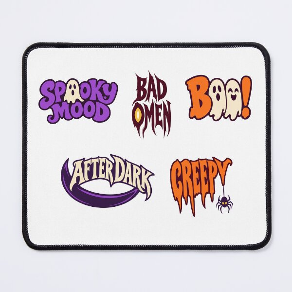 Item preview, Spooky Halloween Phrases designed and sold by AliveStyle.