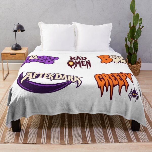 Item preview, Spooky Halloween Phrases designed and sold by AliveStyle.