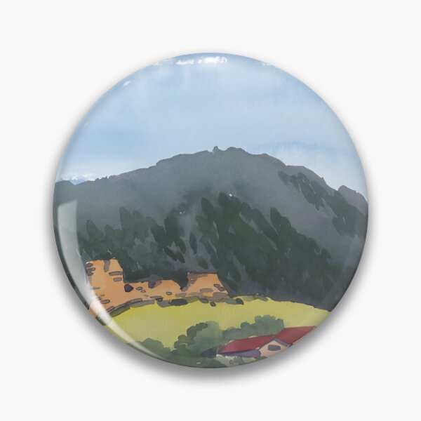 Item preview, Mountain Village and Valley Impression designed and sold by Arsenje.