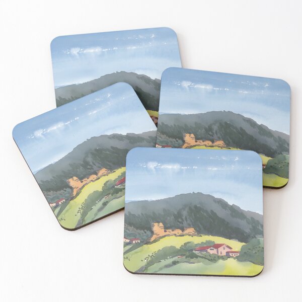 Item preview, Mountain Village and Valley Impression designed and sold by Arsenje.