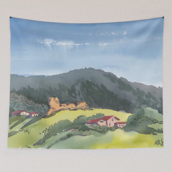 Item preview, Mountain Village and Valley Impression designed and sold by Arsenje.