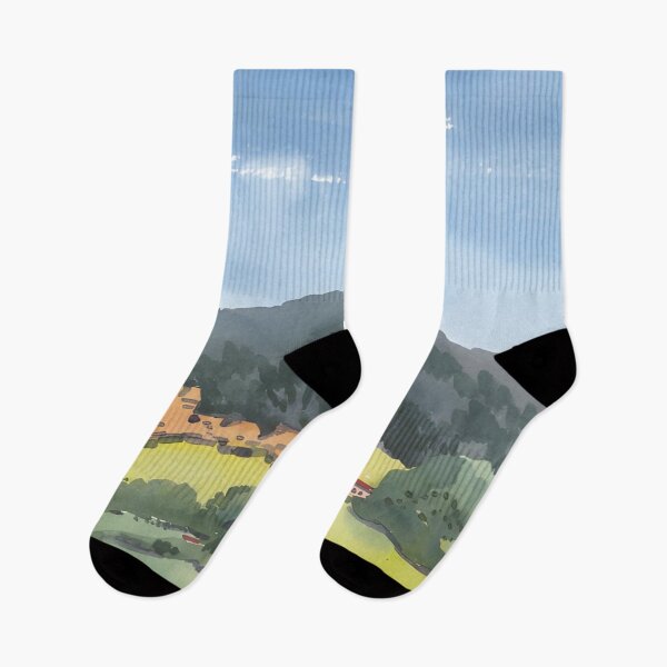 Item preview, Mountain Village and Valley Impression designed and sold by Arsenje.