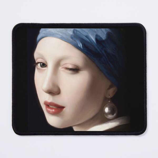 Item preview, The Girl with a pearl earring Vermeer designed and sold by CottonWords.