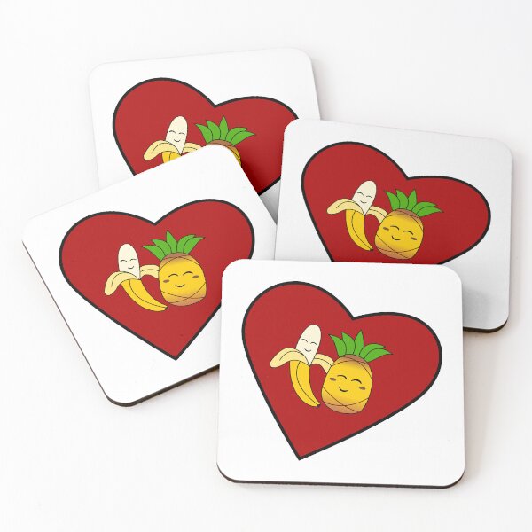 Item preview, Taste Buddies: Banana and Pineapple designed and sold by HarveyHandcraftsandDesigns.