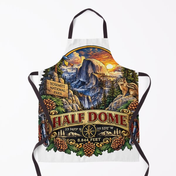 Item preview, Half Dome Adventure — Yosemite National Park Wilderness designed and sold by OzyWear.