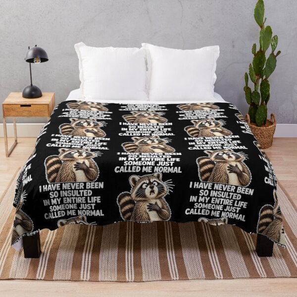 Item preview, Someone Just Called Me Normal Raccoon Funny Sarcastic Animal designed and sold by RealestInternet.