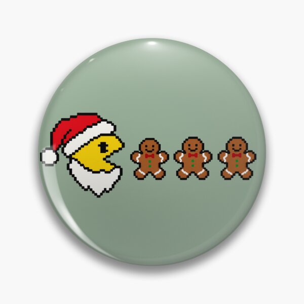 Item preview, Santa Chasing Gingerbread designed and sold by wingoo22.
