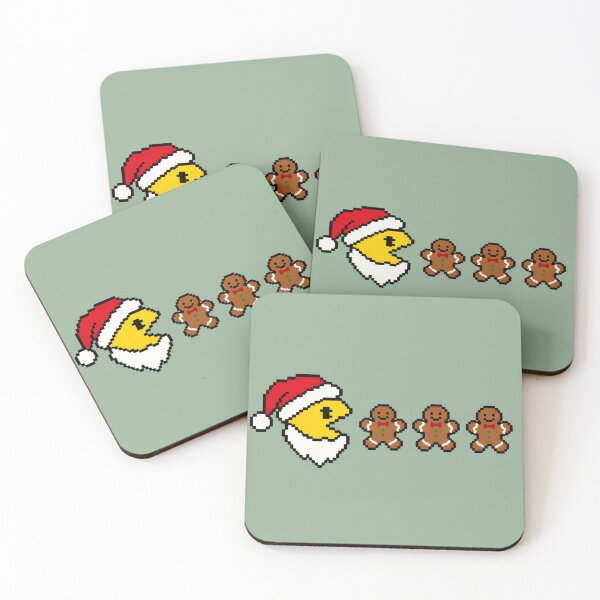 Item preview, Santa Chasing Gingerbread designed and sold by wingoo22.