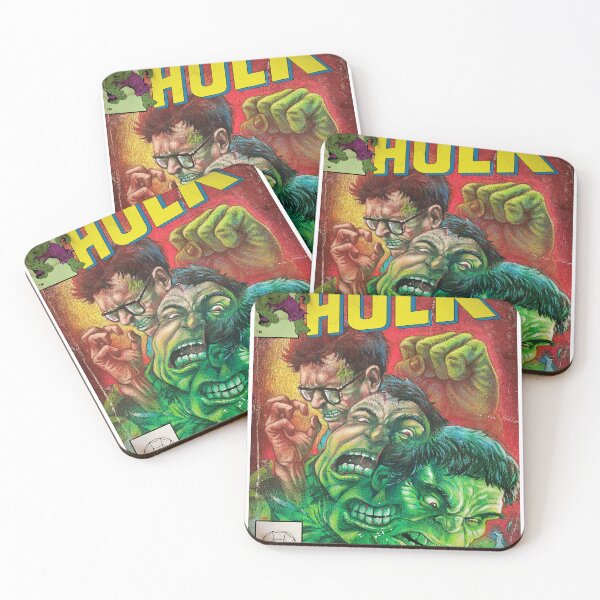 Item preview, Marvel Incredible Hulk Comics Comic Book Original Custom Vintage Movie Poster Art designed and sold by Cool Robot Bro..