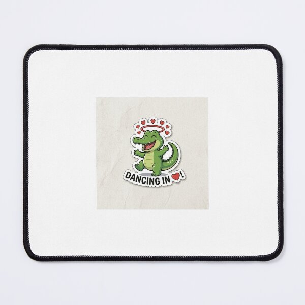 Item preview, Cute Dancing Alligator - Happy Crocodile designed and sold by sticker8622.