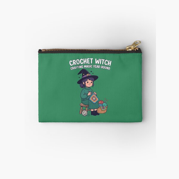 Item preview, Crochet Witch Crafting Magic Year Round designed and sold by MyHappyArtShop.