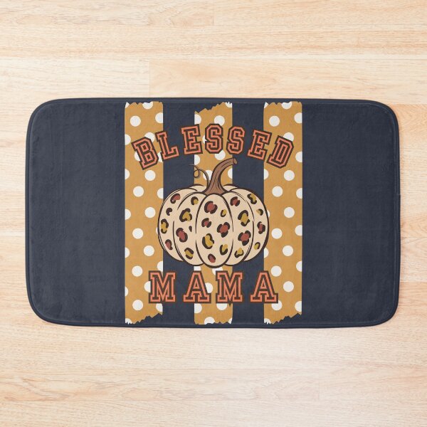 Item preview, Blessed Mama, Mom Leopard Print Pumpkin, Polka Dot Stripe Pumpkins, Fall Season designed and sold by Forevermore.
