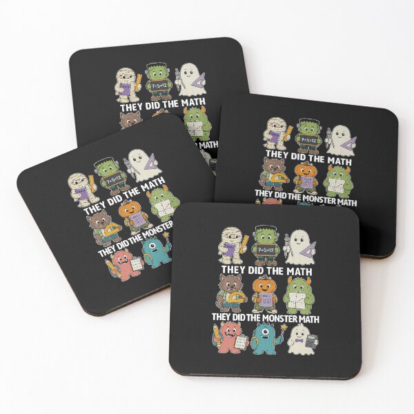 Item preview, Cute Funny They Did The Monster Math Teachers Halloween designed and sold by RealestInternet.