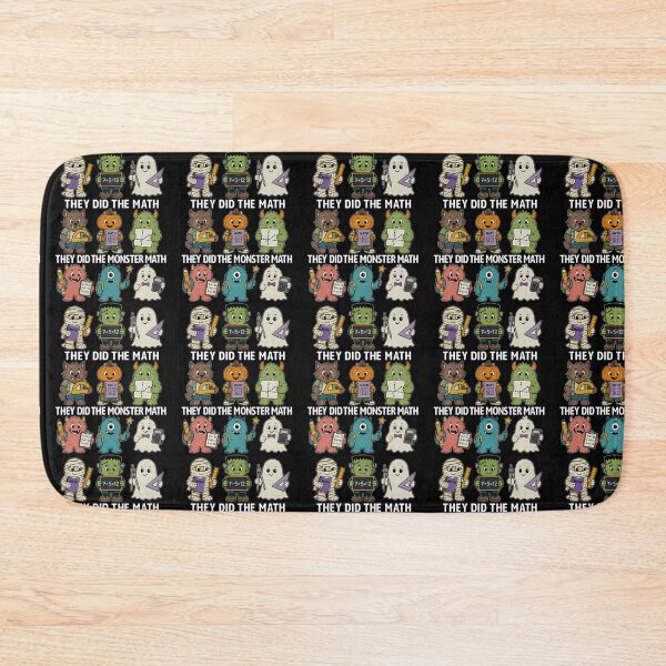 Item preview, Cute Funny They Did The Monster Math Teachers Halloween designed and sold by RealestInternet.