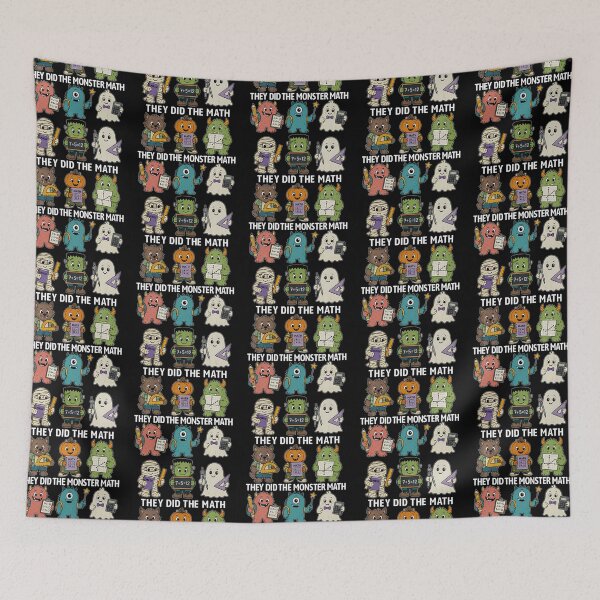 Item preview, Cute Funny They Did The Monster Math Teachers Halloween designed and sold by RealestInternet.