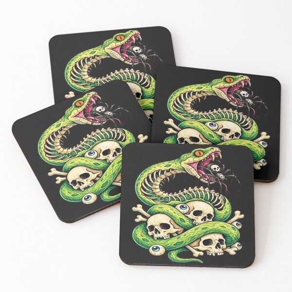 Item preview, snake and skulls designed and sold by pksart1.