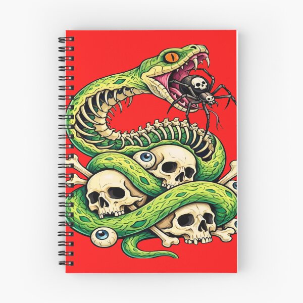 Item preview, snake and skulls designed and sold by pksart1.