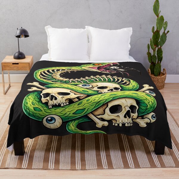 Item preview, snake and skulls designed and sold by pksart1.