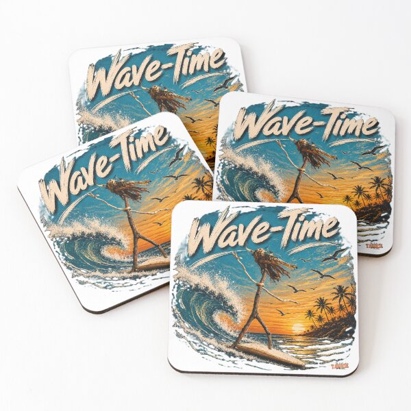 Item preview, ba_01-3 Takkie's Wave Time designed and sold by Johnny-do-it.