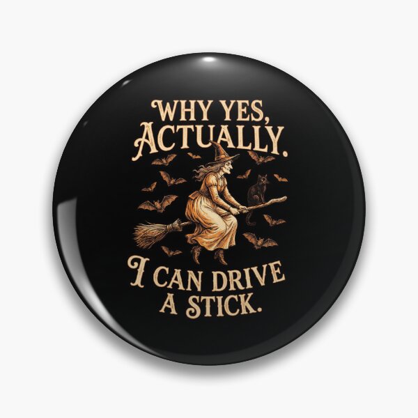Item preview, Certified Broomstick Driver | Witch Humor designed and sold by MerchViz.
