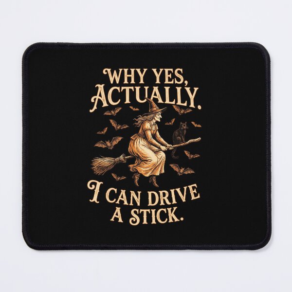 Item preview, Certified Broomstick Driver | Witch Humor designed and sold by MerchViz.