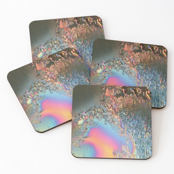 Item preview, Iridescent Decay – Abstract Chromatic Texture designed and sold by AlfiB.