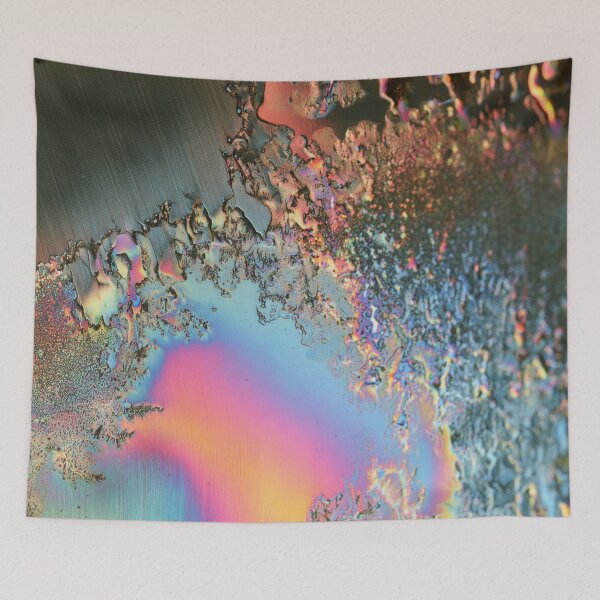 Item preview, Iridescent Decay – Abstract Chromatic Texture designed and sold by AlfiB.